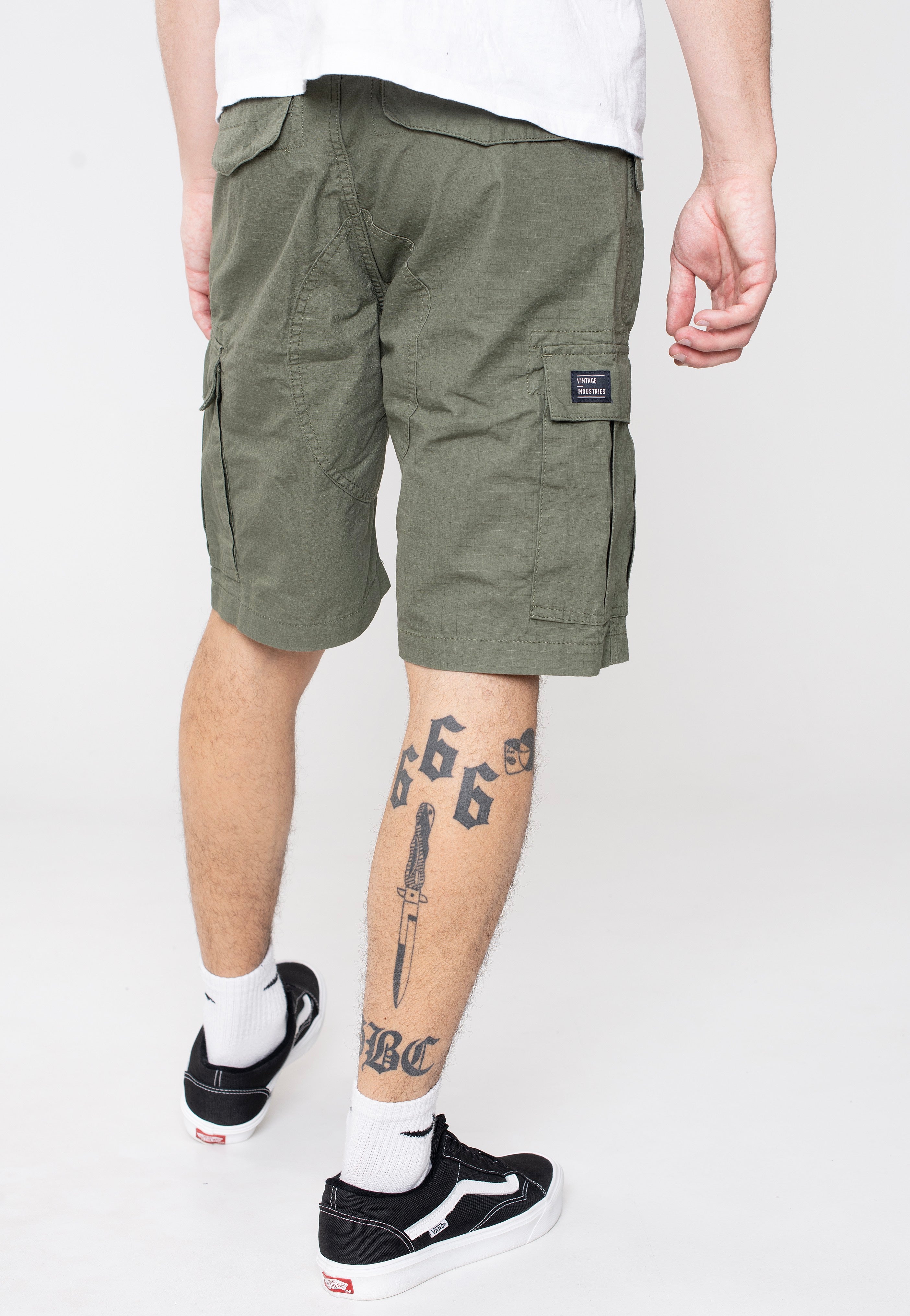vintage-industries-anderson-short-cargo-olive image 4