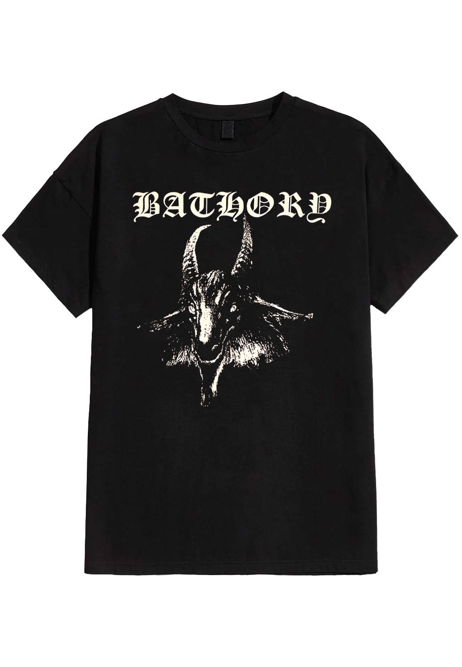 bathory-goat-t-shirt-noir-homme-black-metal image 1