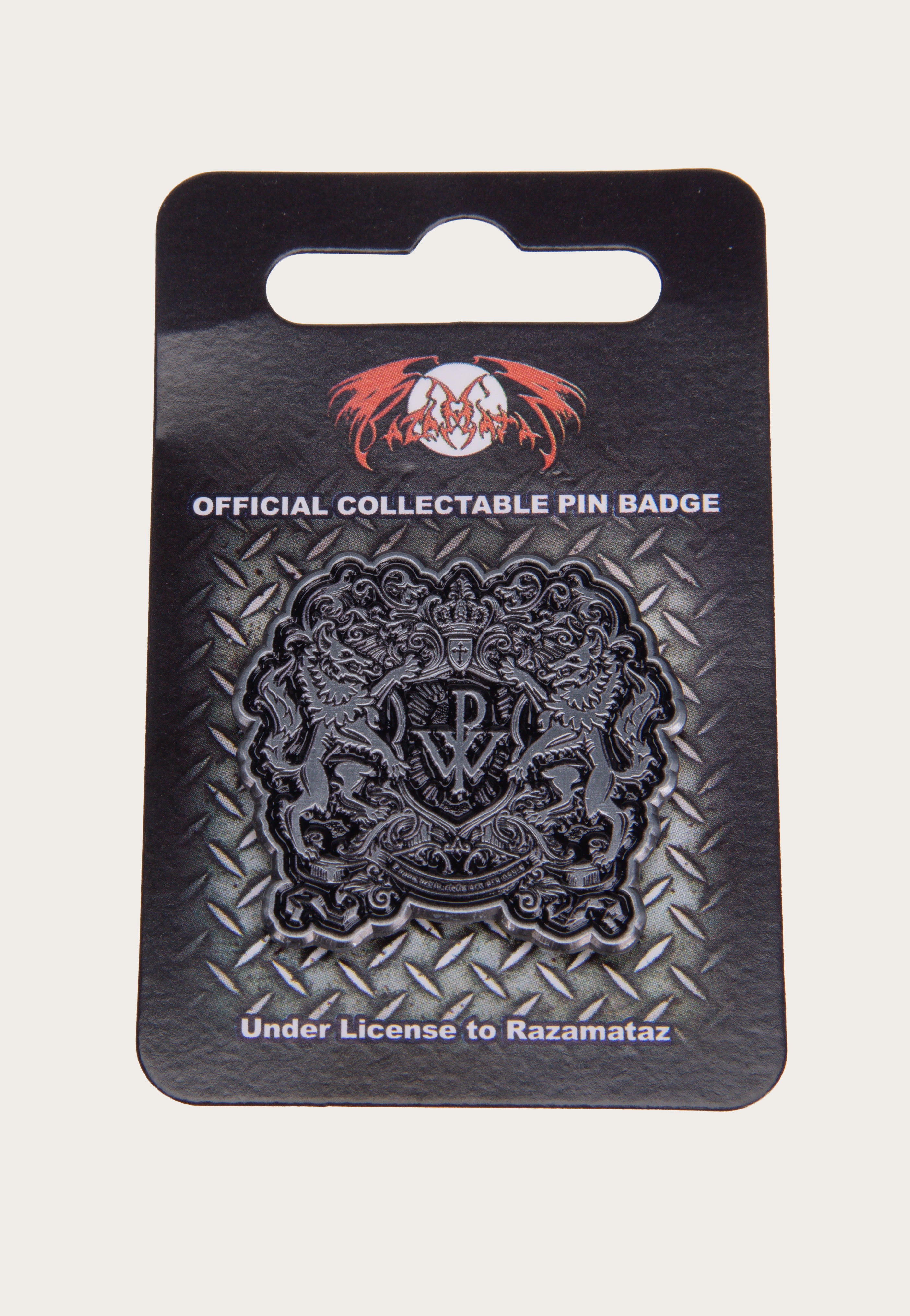powerwolf-crest-pin-gris-m-tal-power-metal image 3