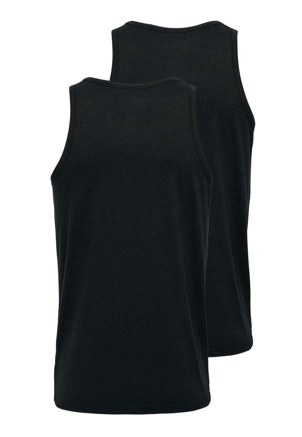 only-sons-theo-bamboo-d-bardeur-noir-lot-2-tank-homme image 2