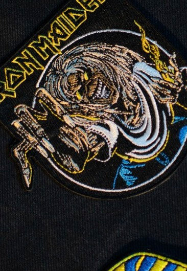 iron-maiden-set-of-3-patch-brod-multicolore image 5