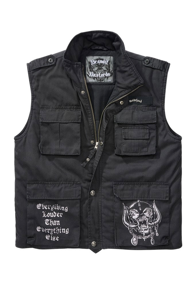 mot-rhead-ranger-gilet-homme-noir-brandit image 1