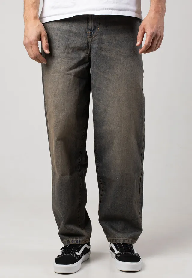 urban-classics-90s-2000-washed-jean-baggy-bleu-homme image 1