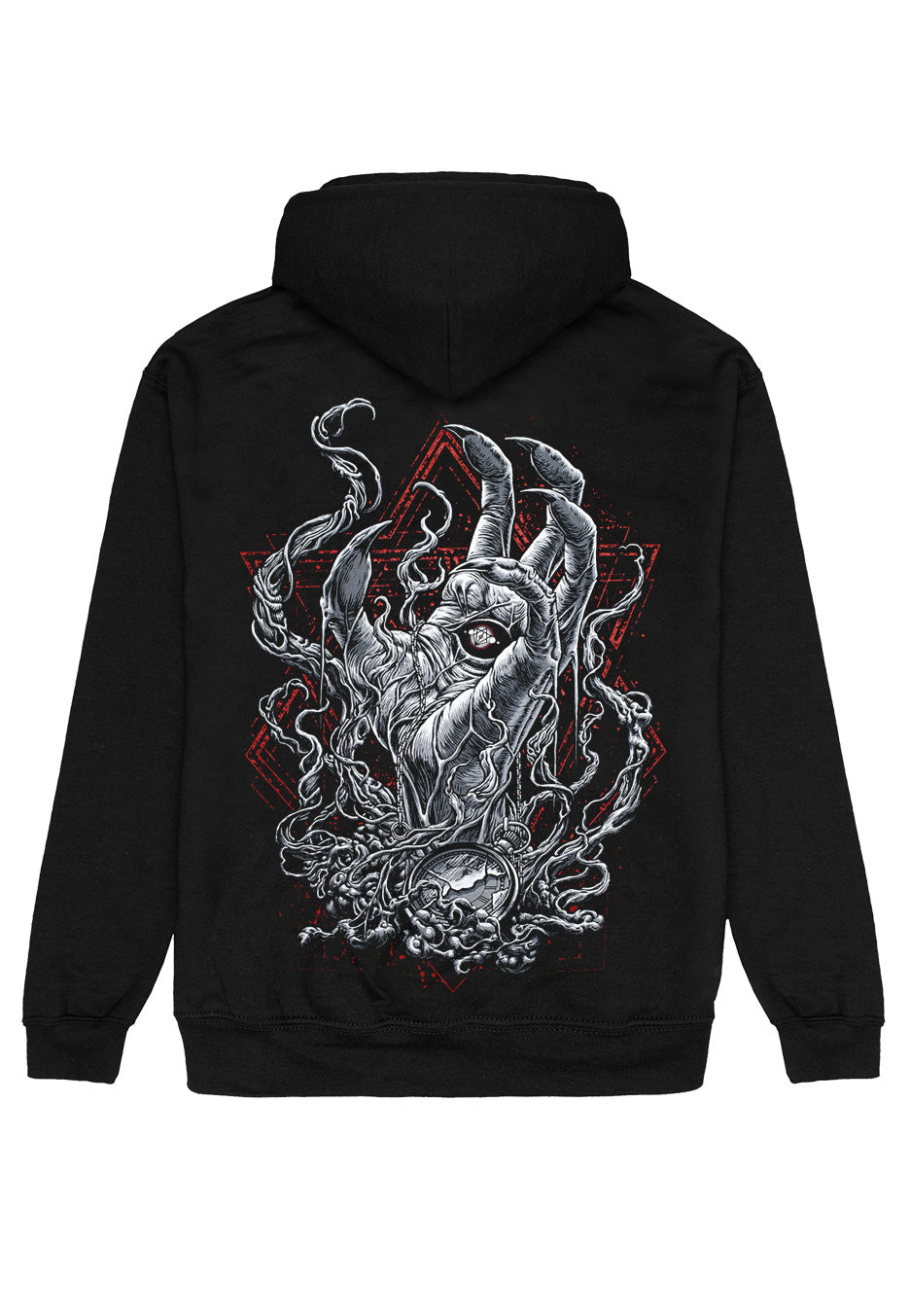 in-flames-rise-of-darkness-hoodie-noir-homme image 2
