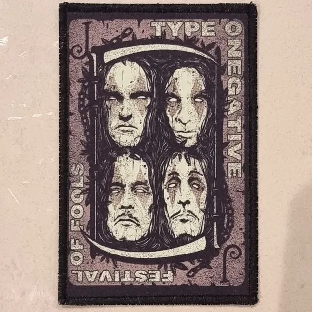 type-o-negative-festival-of-fools-patch-petit-cusson-coudre image 1