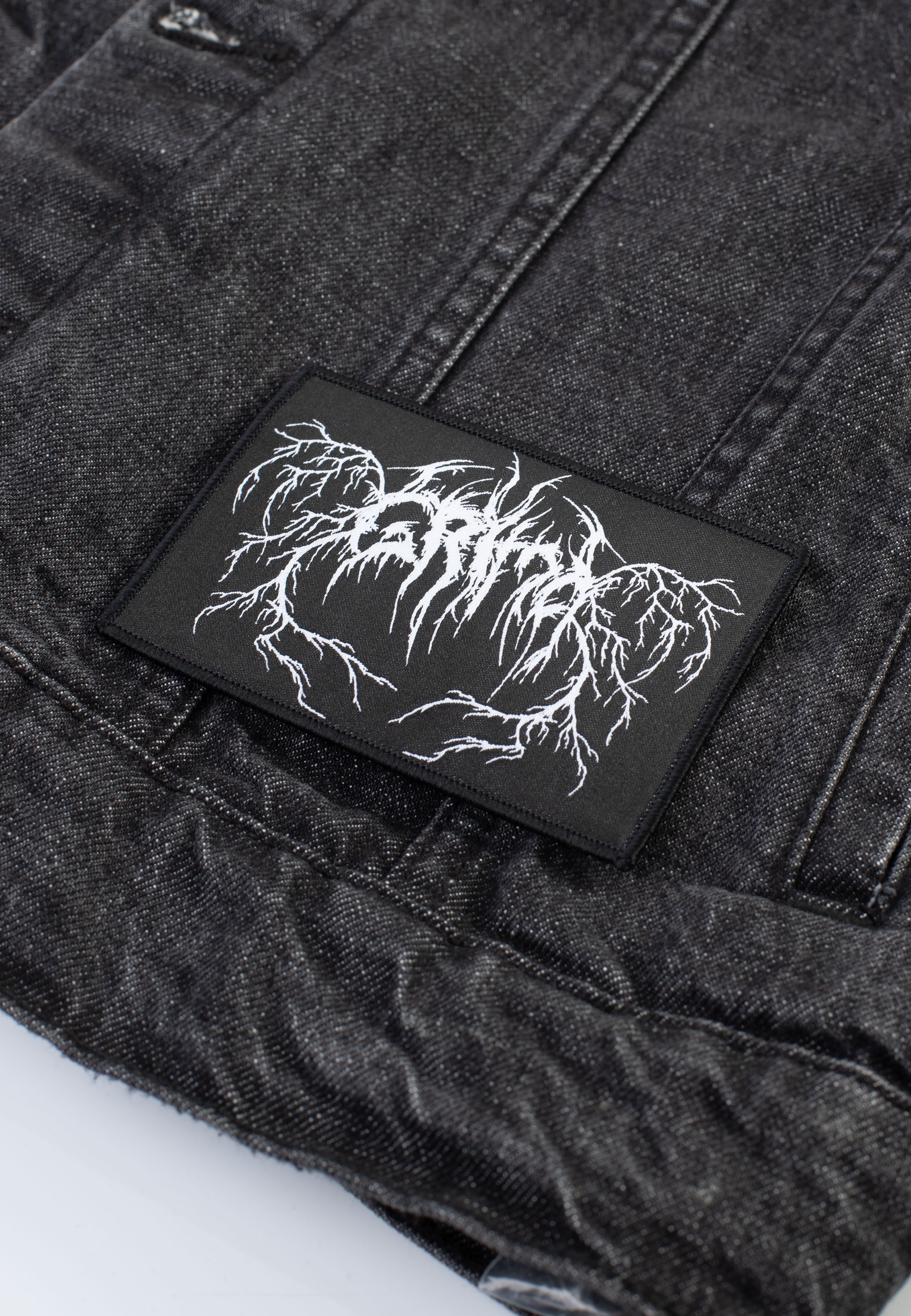 grima-logo-patch-black-metal-noir-taille-unique image 2