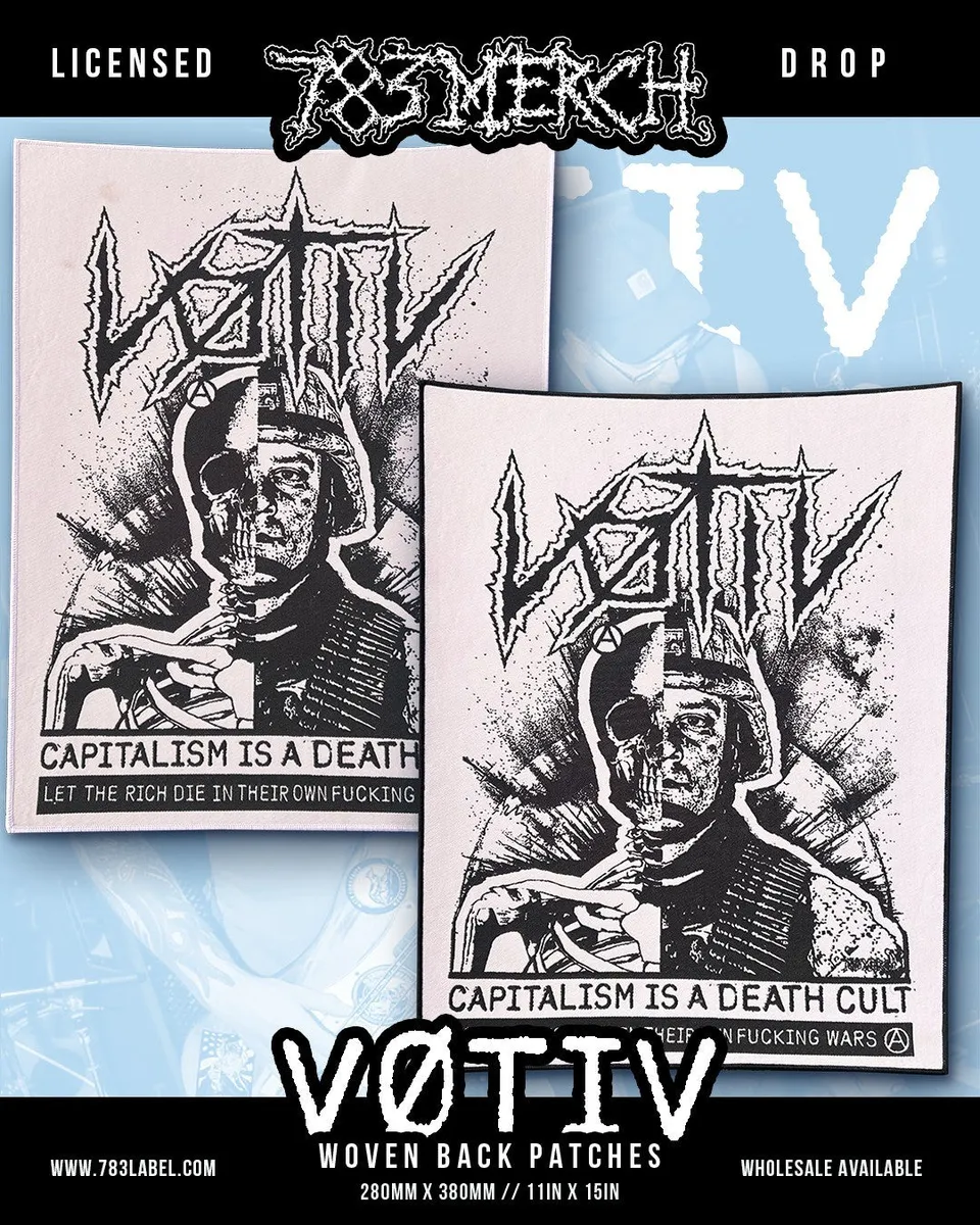 v-tiv-capitalism-is-a-death-cult-backpatch-tiss-bordure-noire image 1