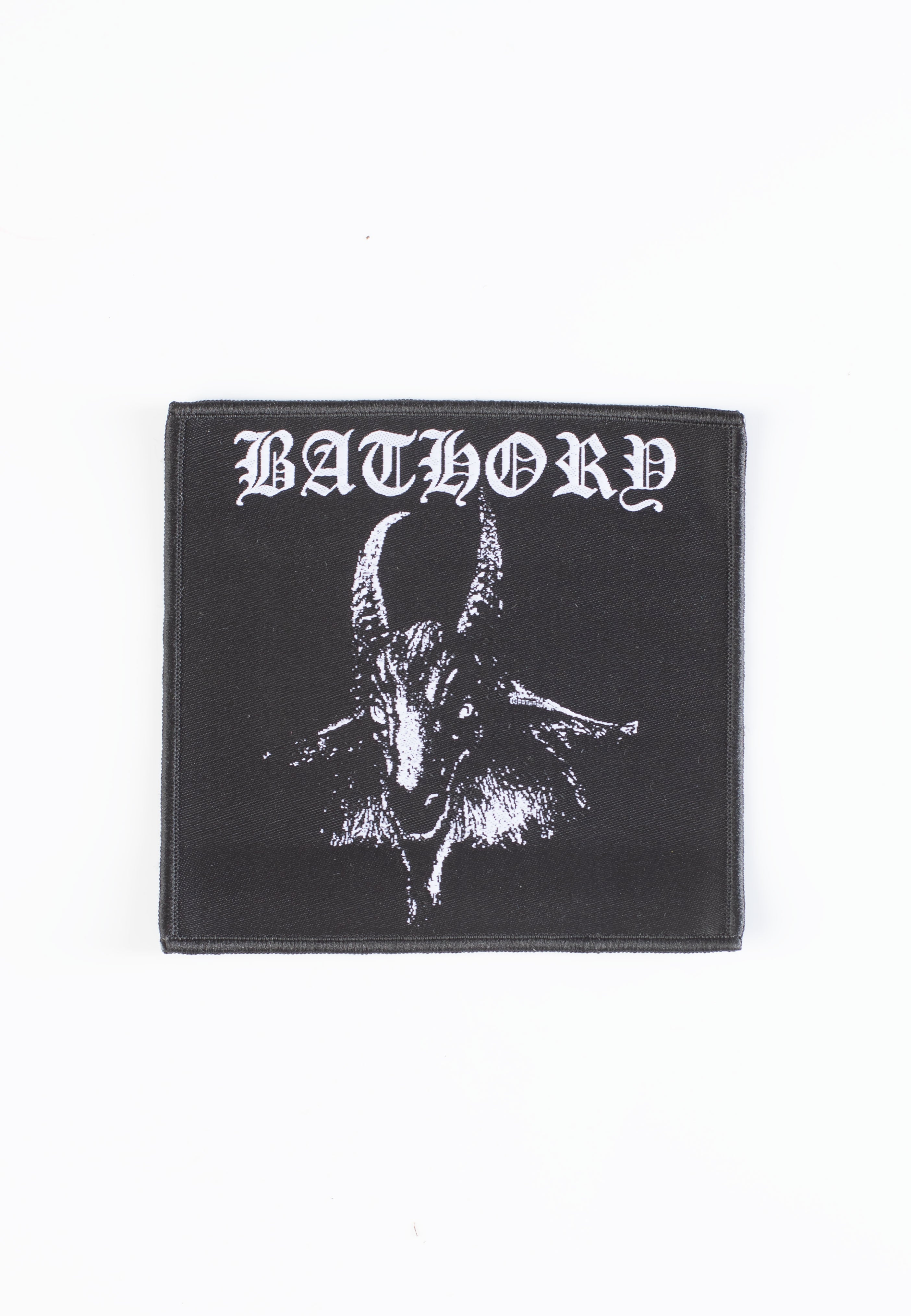 bathory-goat-patch-cusson-noir-taille-unique image 1