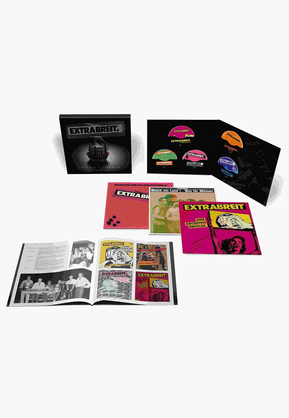 extrabreit-pralinen-granaten-1979-1982-coffret-3-vinyles-5-cd-remastered image 1