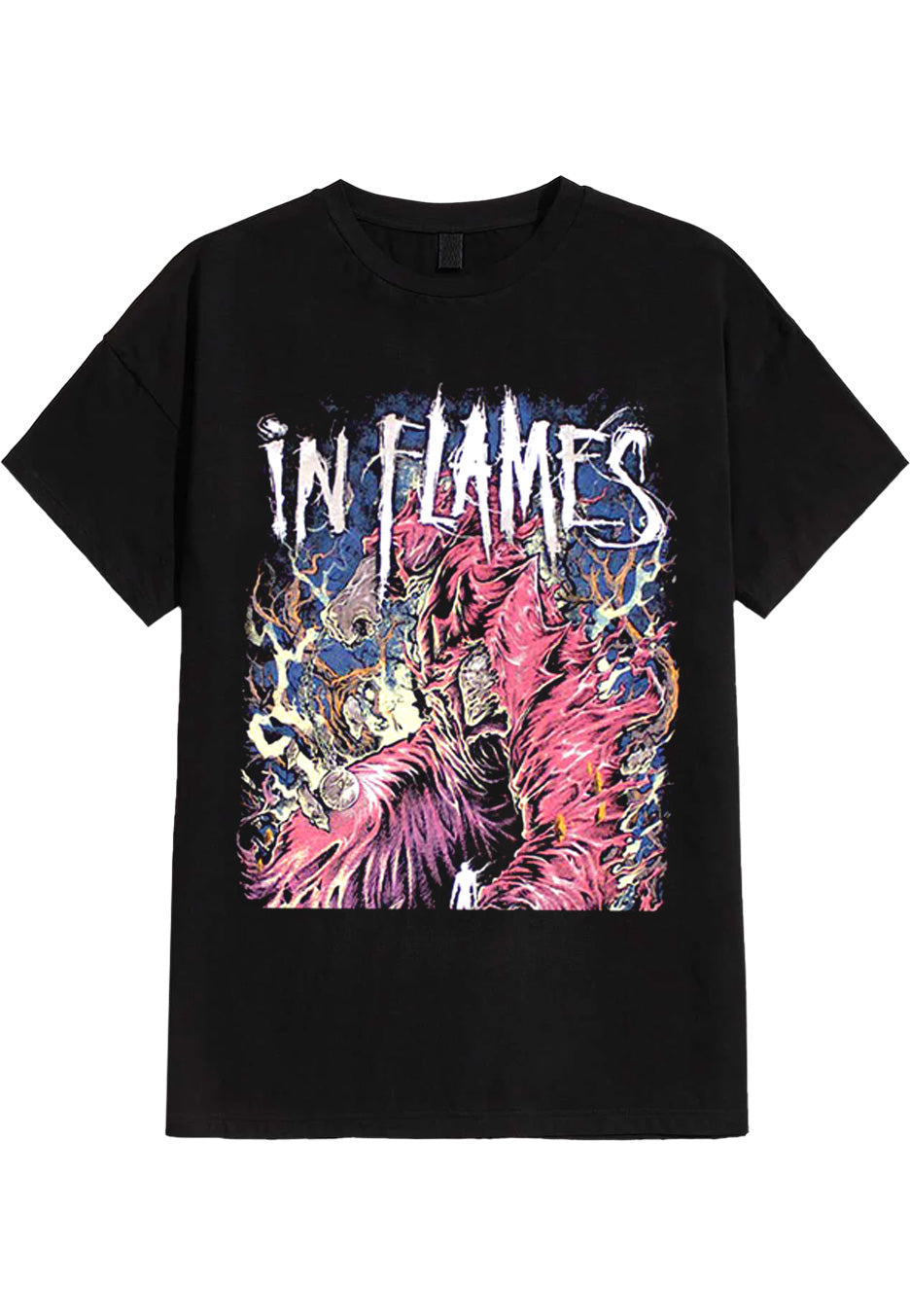 in-flames-nothing-but-pain-t-shirt-noir-homme image 1