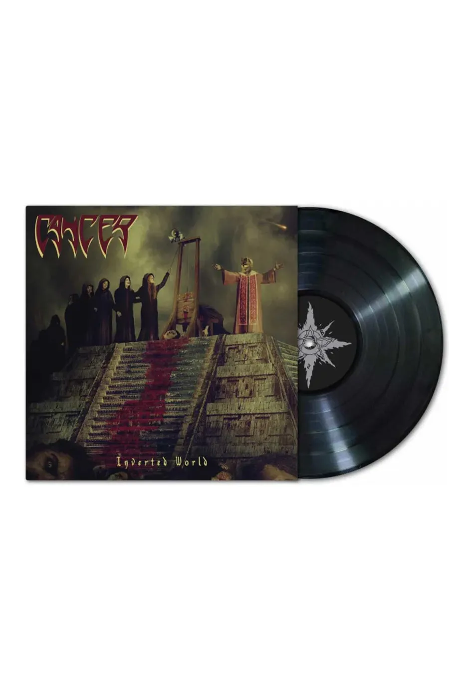 cancer-inverted-world-vinyle-lp-death-metal image 1
