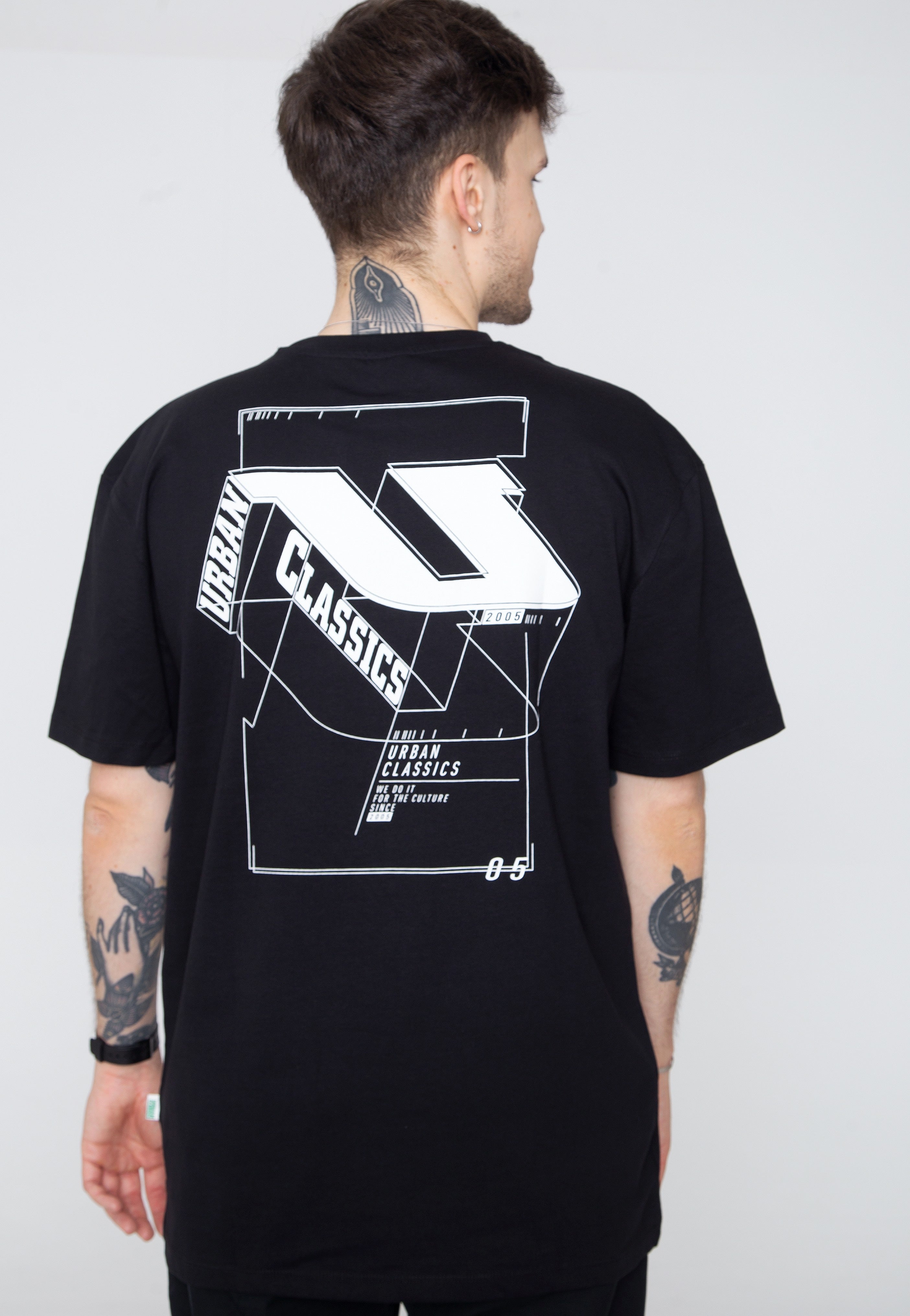 urban-classics-organic-constructed-t-shirt-noir-homme image 3