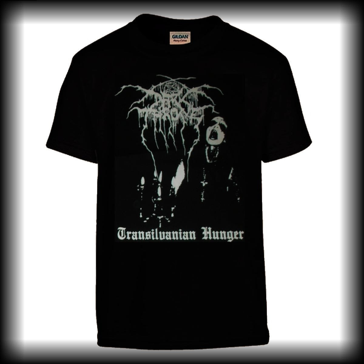 darkthrone-transilvanian-hunger-t-shirt-black-metal-noir-gildan image 1