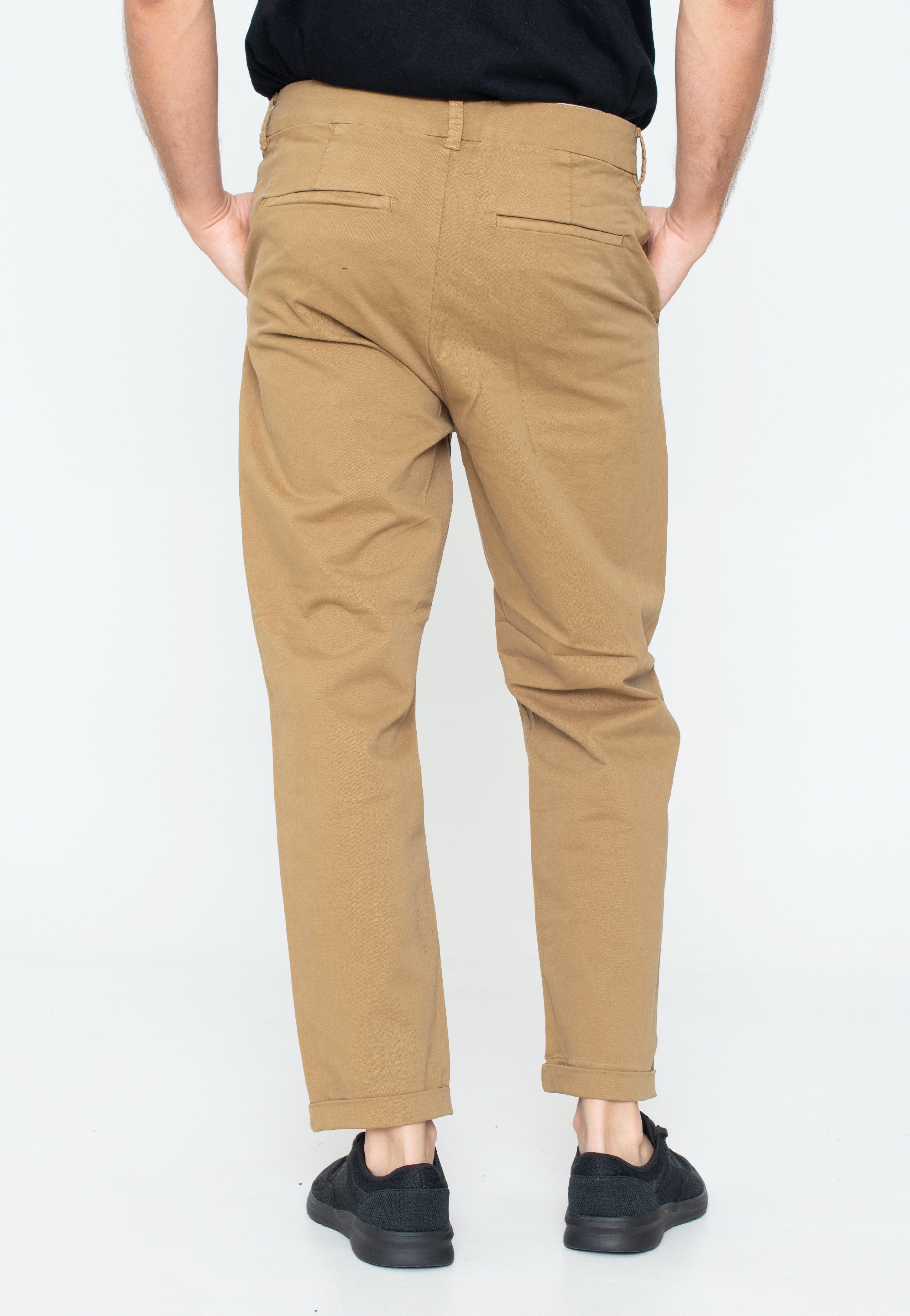 only-sons-kent-cropped-plantation-pantalon-marron-homme image 3