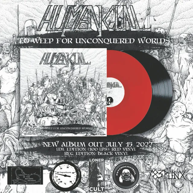 human-cull-to-weep-for-unconquered-worlds-lp-vinyle image 1