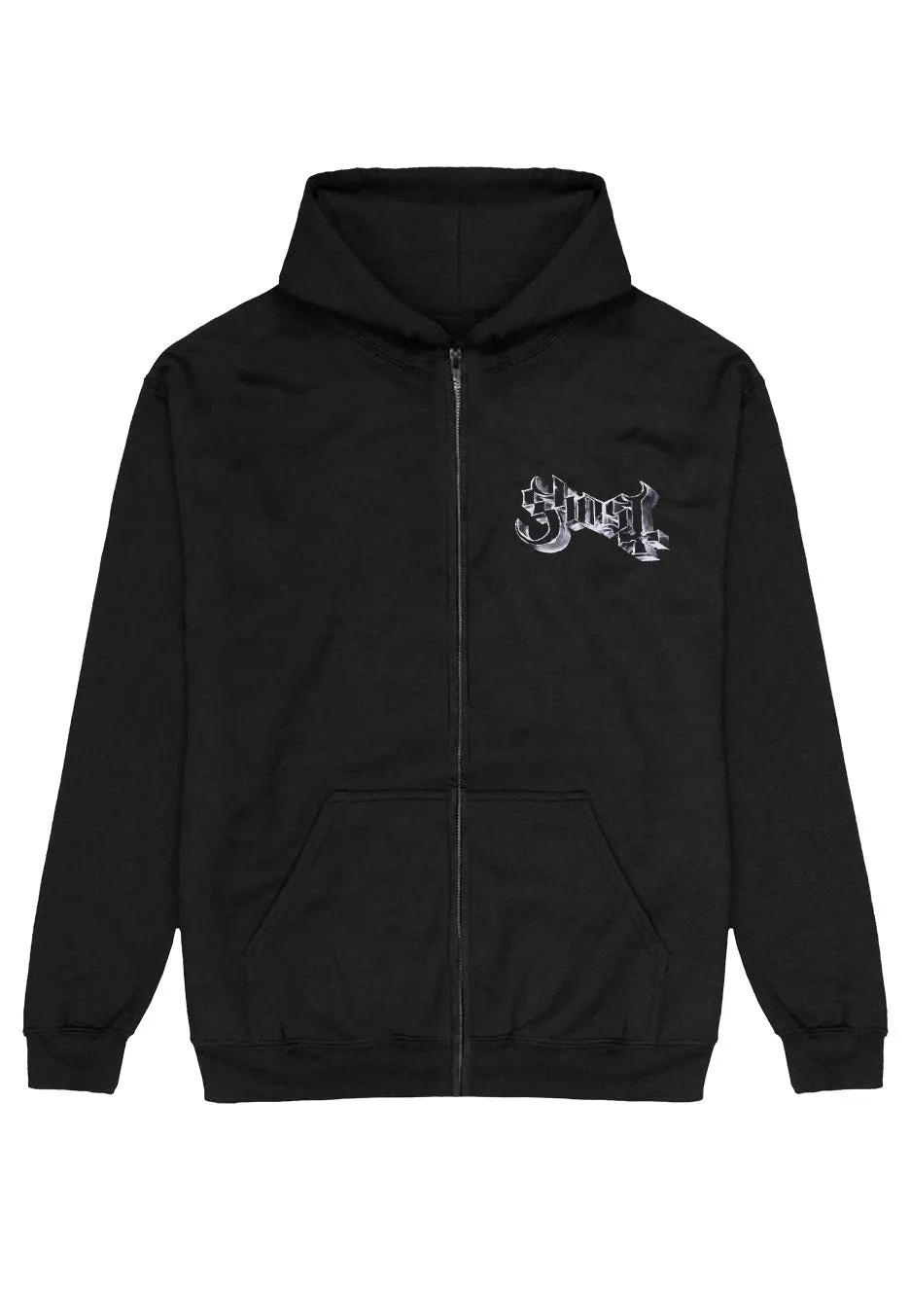 ghost-in-perpetua-sweat-zipp-noir-taille-m-manches-longues image 1