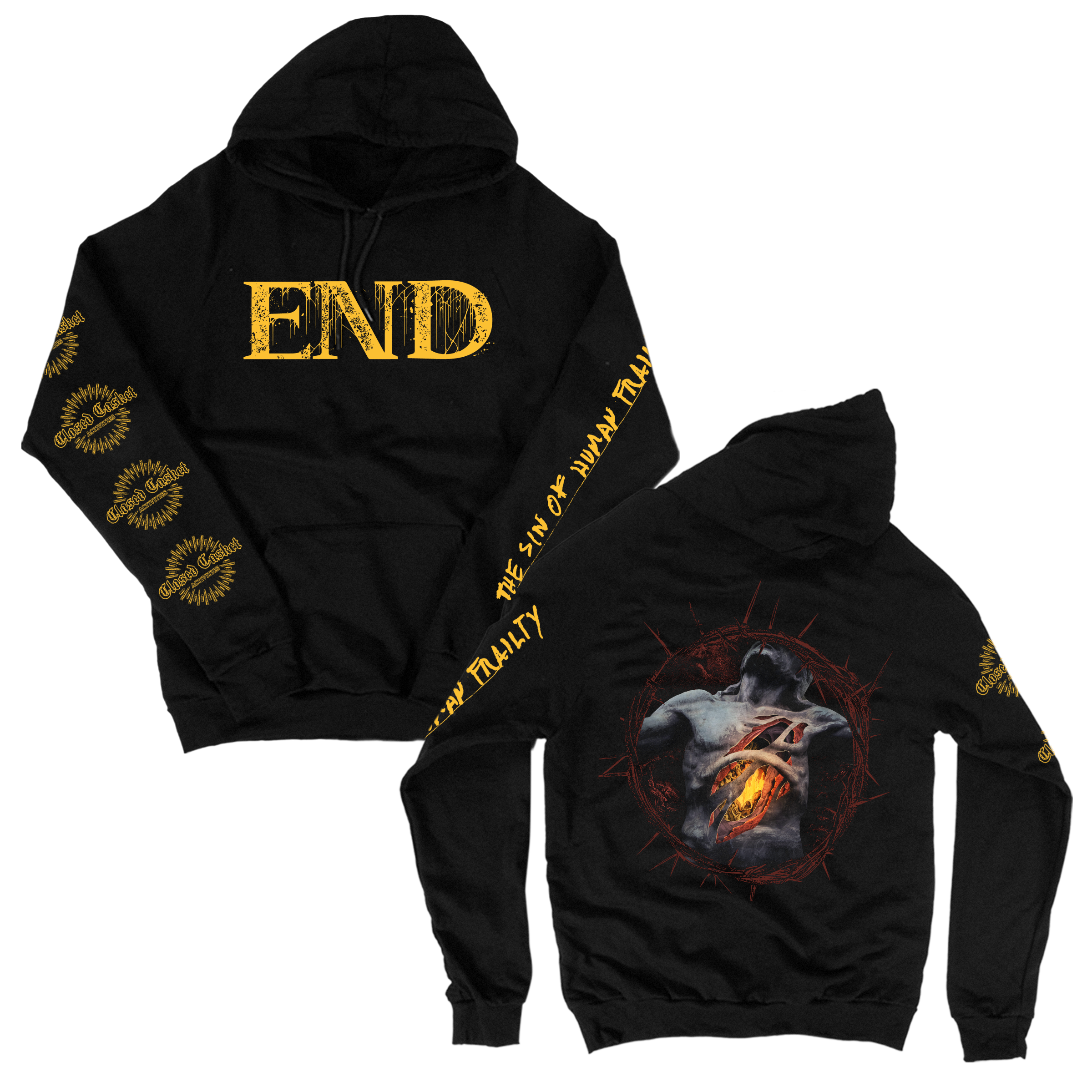 end-the-sin-of-human-frailty-sweatshirt-champion-noir image 1