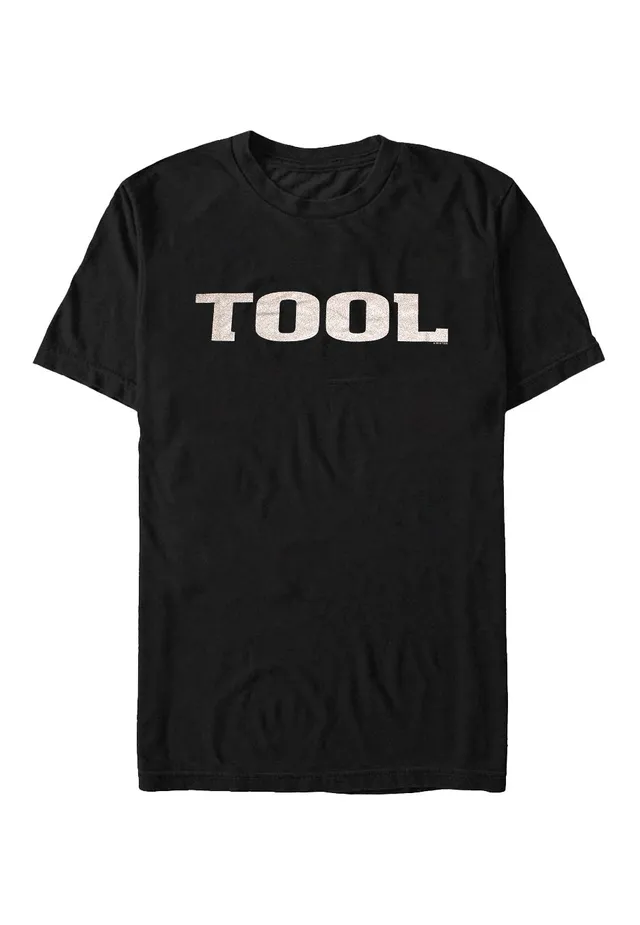 tool-metallic-silver-logo-t-shirt-homme-noir image 1