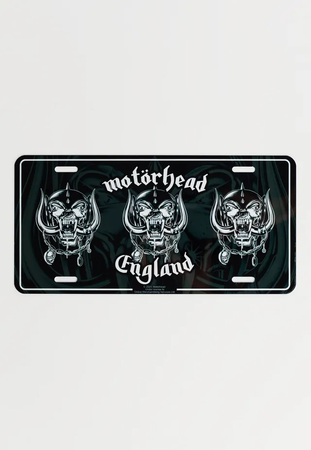 mot-rhead-england-plaque-m-tal-taille-unique-noire image 1