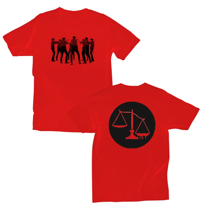 regional-justice-center-red-cops-t-shirt-gildan image 1