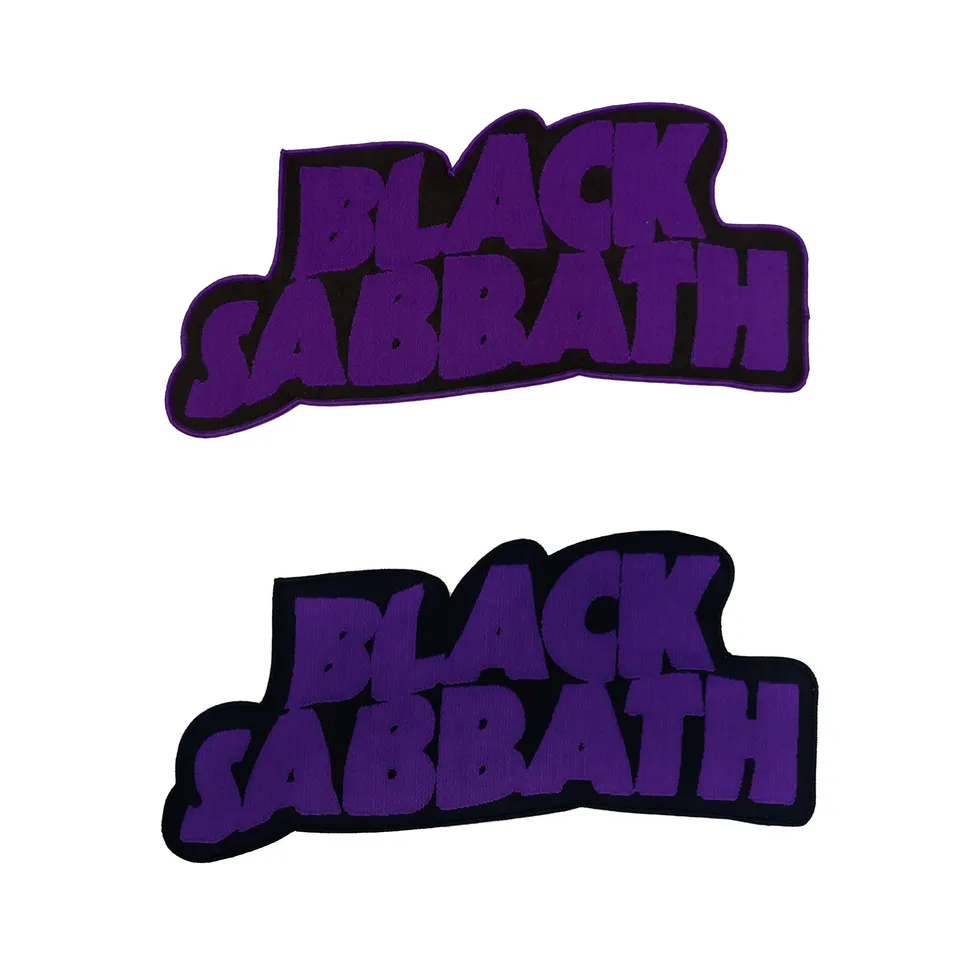 black-sabbath-logo-patch-oversize-tiss-30-cm-noir image 1