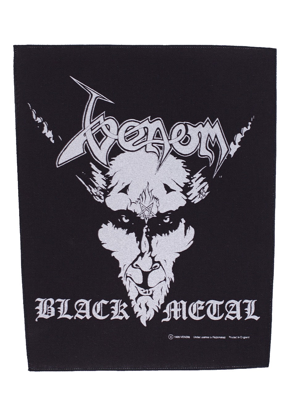 venom-black-metal-backpatch-dos-noir-polyester image 1