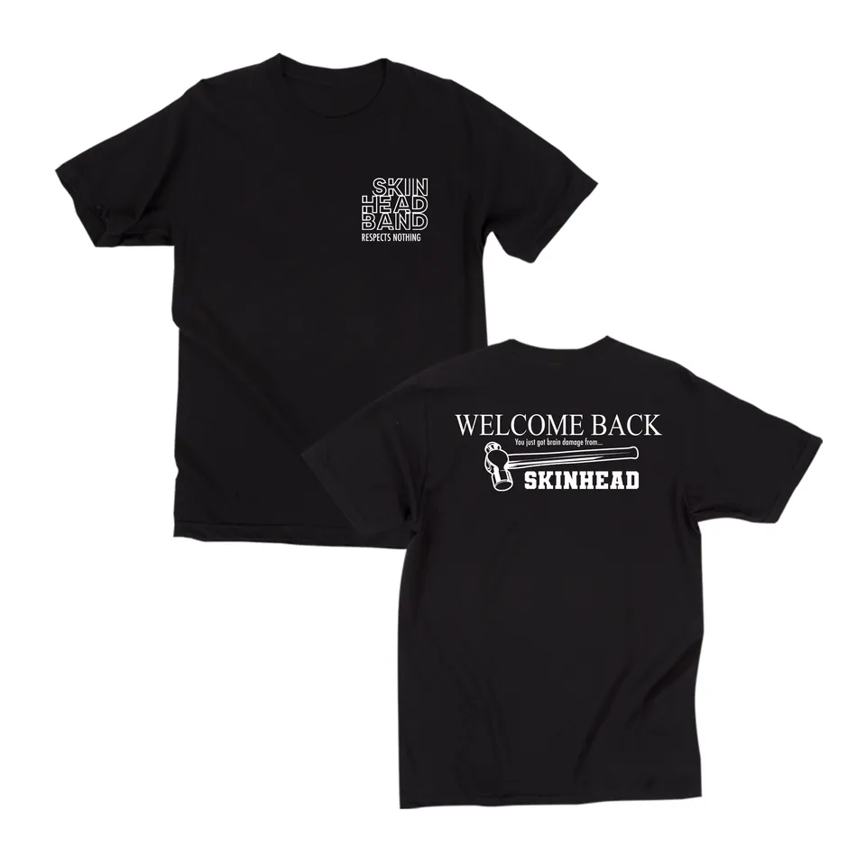 skinhead-hammer-t-shirt-noir-l-coton image 1
