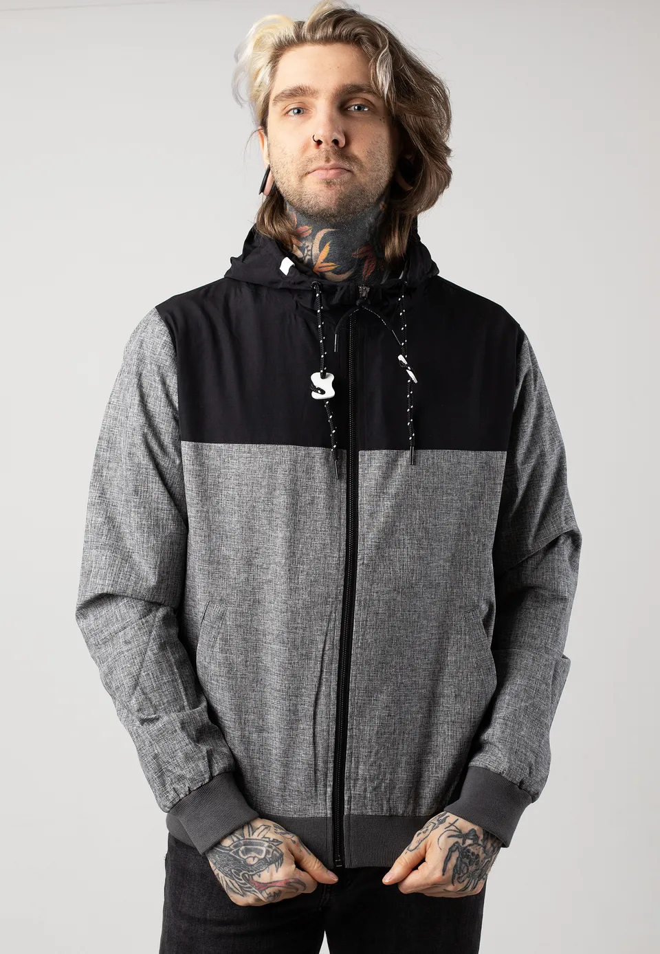 indicode-brushwood-black-veste-noire-streetwear-homme image 1