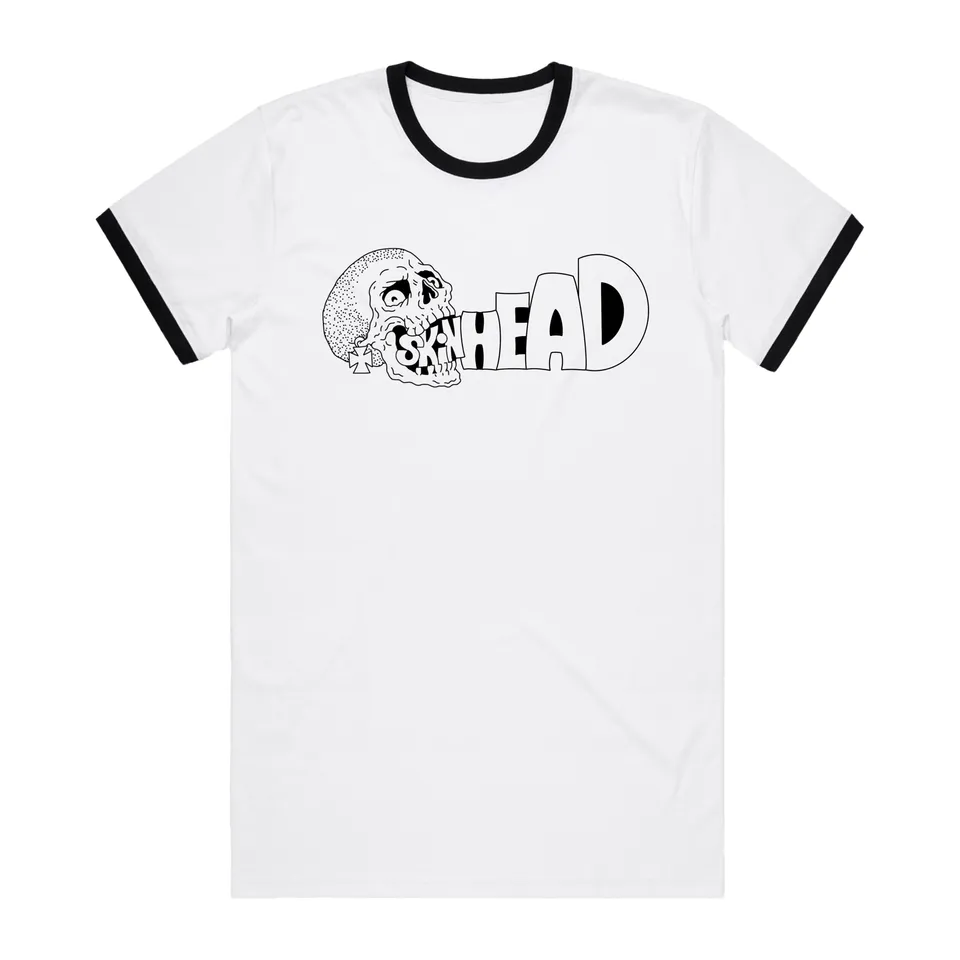 closed-casket-activities-skinhead-skull-ringer-t-shirt-coton image 1