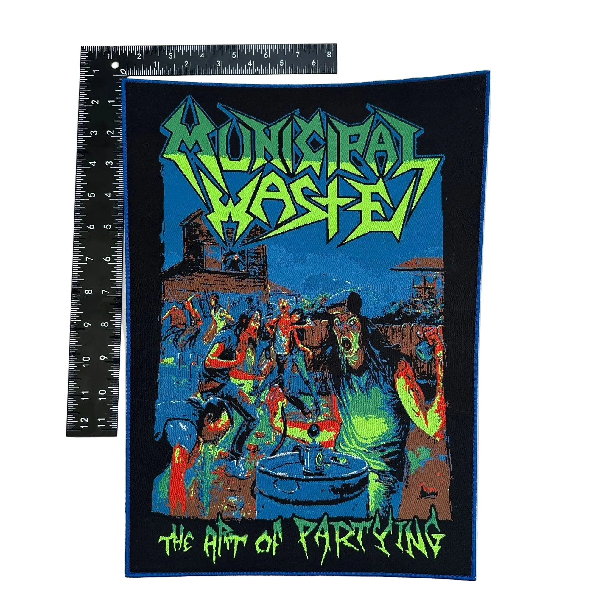 municipal-waste-art-of-partying-backpatch-dos image 3