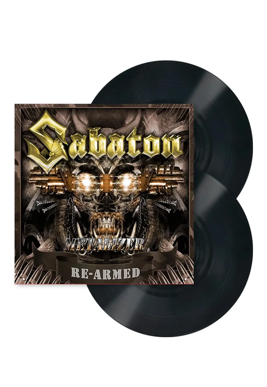 sabaton-metalizer-re-armed-double-vinyle-2-lp-power-metal image 1