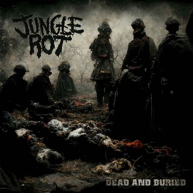 jungle-rot-dead-and-buried-vinyle-lp-gatefold-death-metal image 1