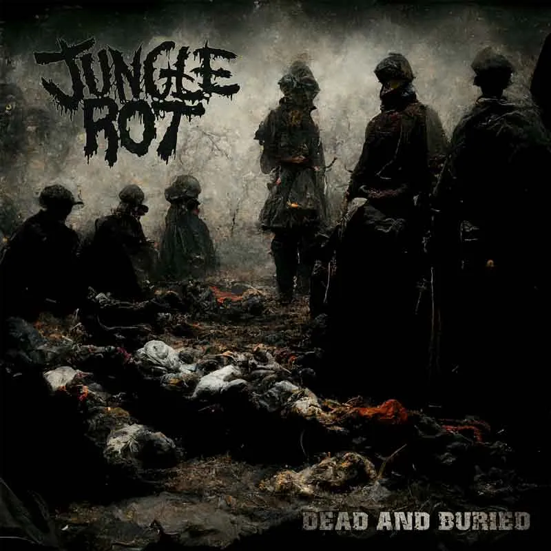 jungle-rot-dead-and-buried-vinyle-lp-gatefold-death-metal image 1