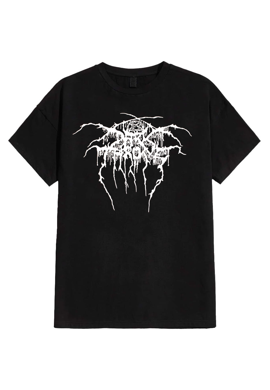 darkthrone-logo-t-shirt-metal-noir-homme-s image 1