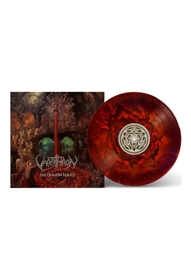 varathron-the-crimson-temple-vinyle-rouge-black-metal image 1