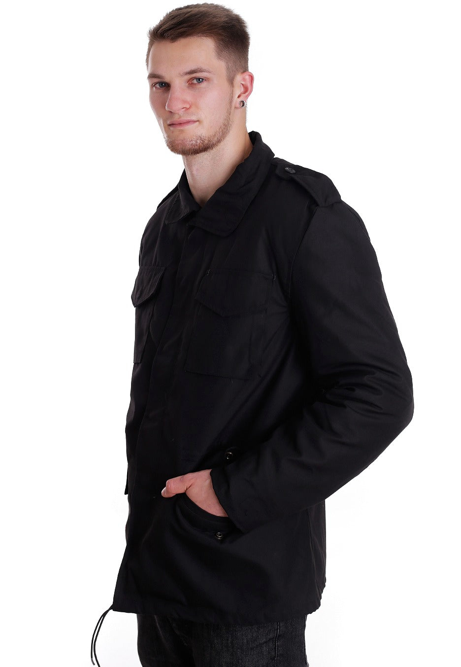 surplus-us-m65-field-veste-militaire-noire-taille-m image 5
