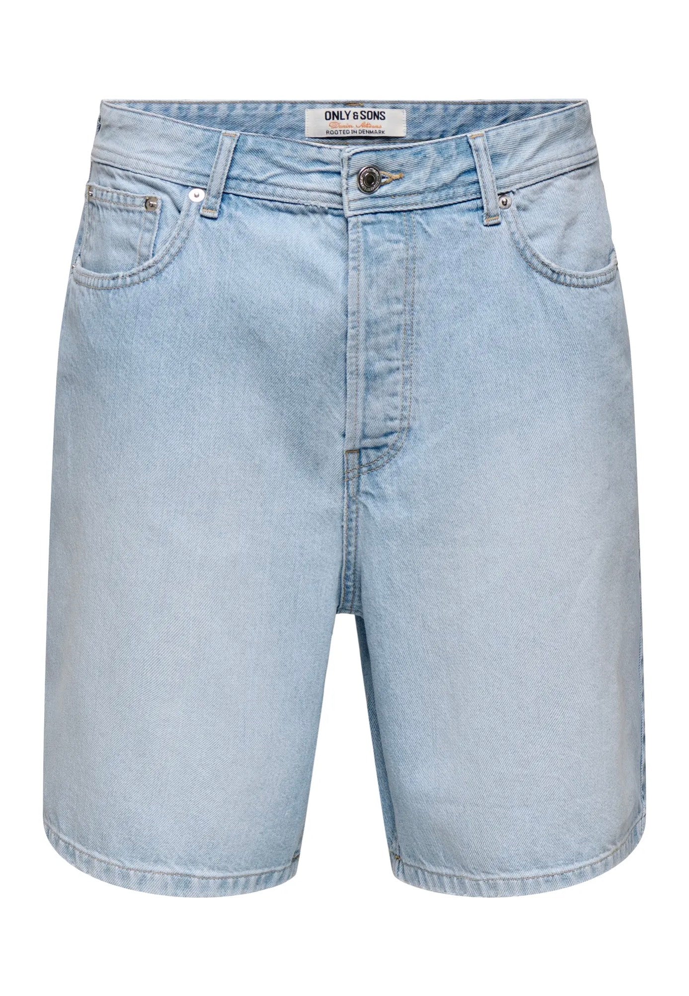 only-sons-fade-lb-3155-short-jean-bleu-clair-homme image 6
