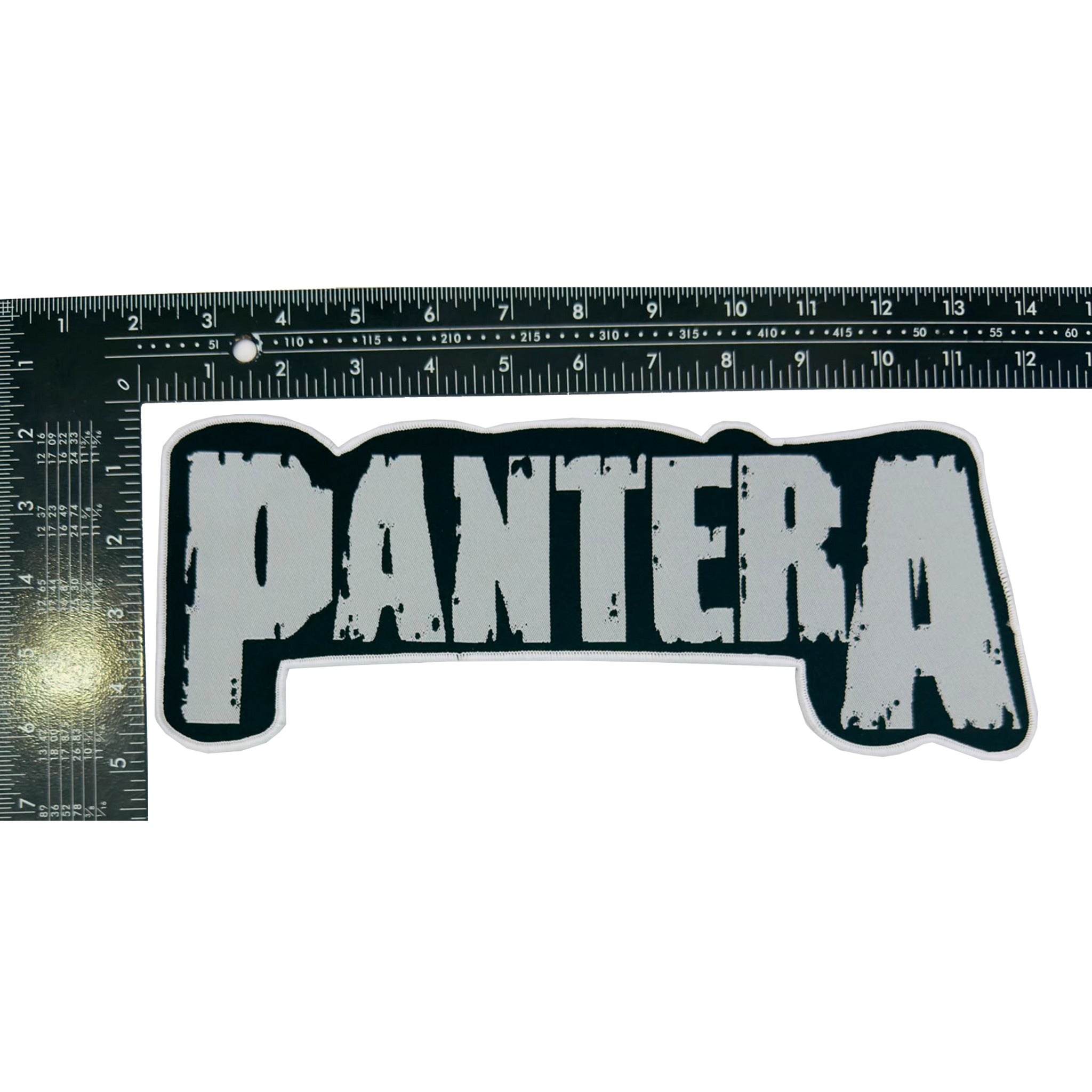 pantera-logo-patch-tiss-oversize-bord-noir image 5