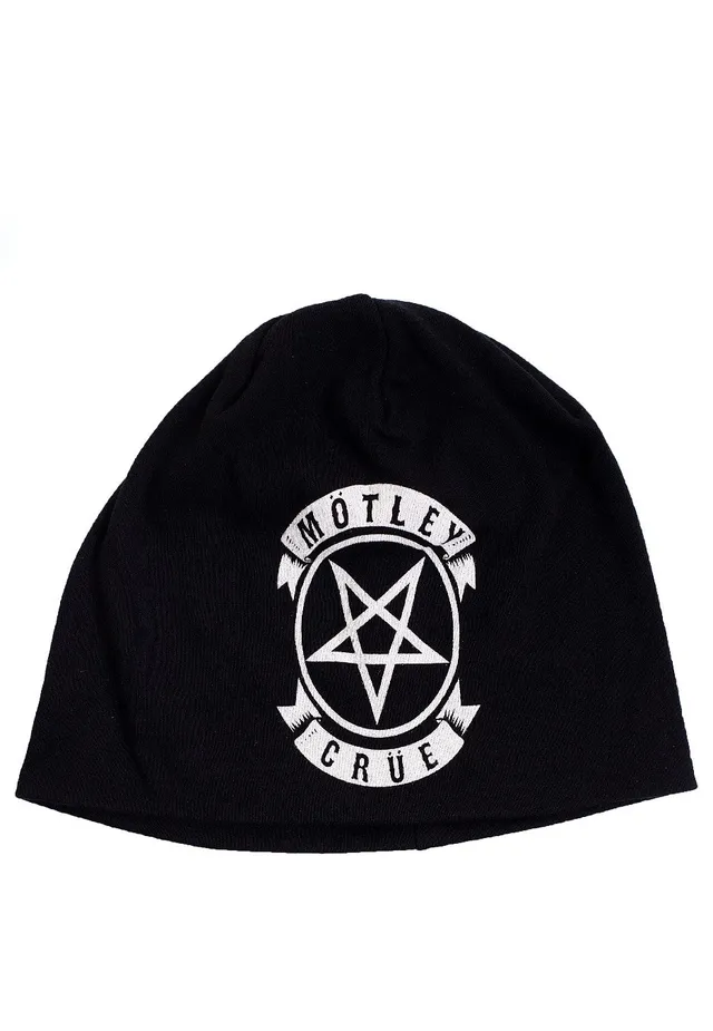 m-tley-cr-e-pentagram-bonnet-noir-taille-unique image 1