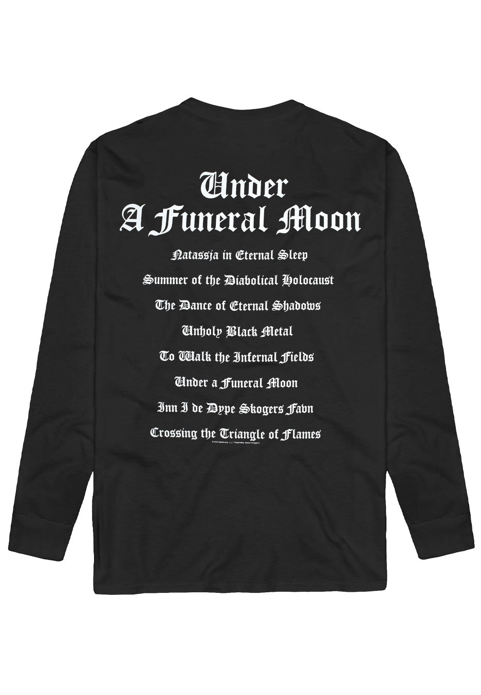 darkthrone-under-a-funeral-moon-longsleeve-noir-black-metal image 2