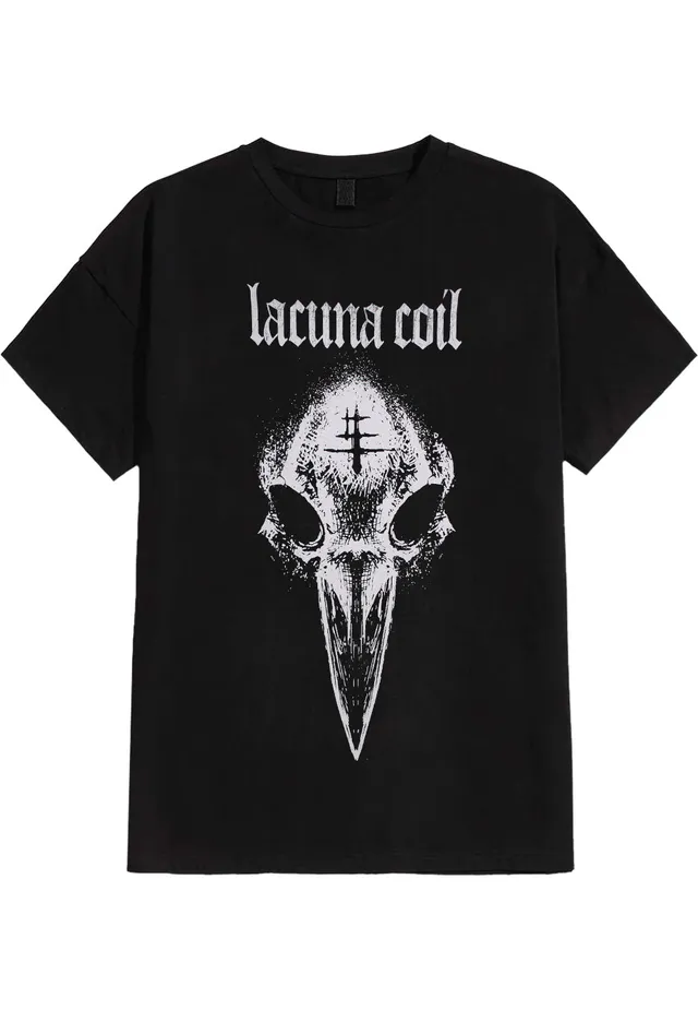 lacuna-coil-oxygen-t-shirt-noir-manches-courtes-taille-l image 1