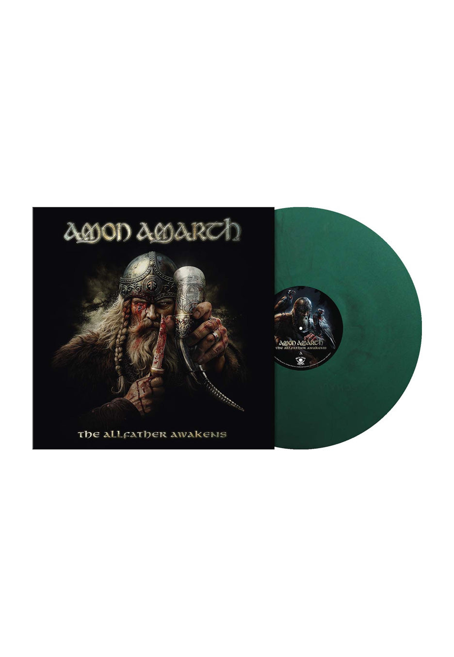 amon-amarth-the-allfather-awakens-vinyle-vert-marbr-lp image 1