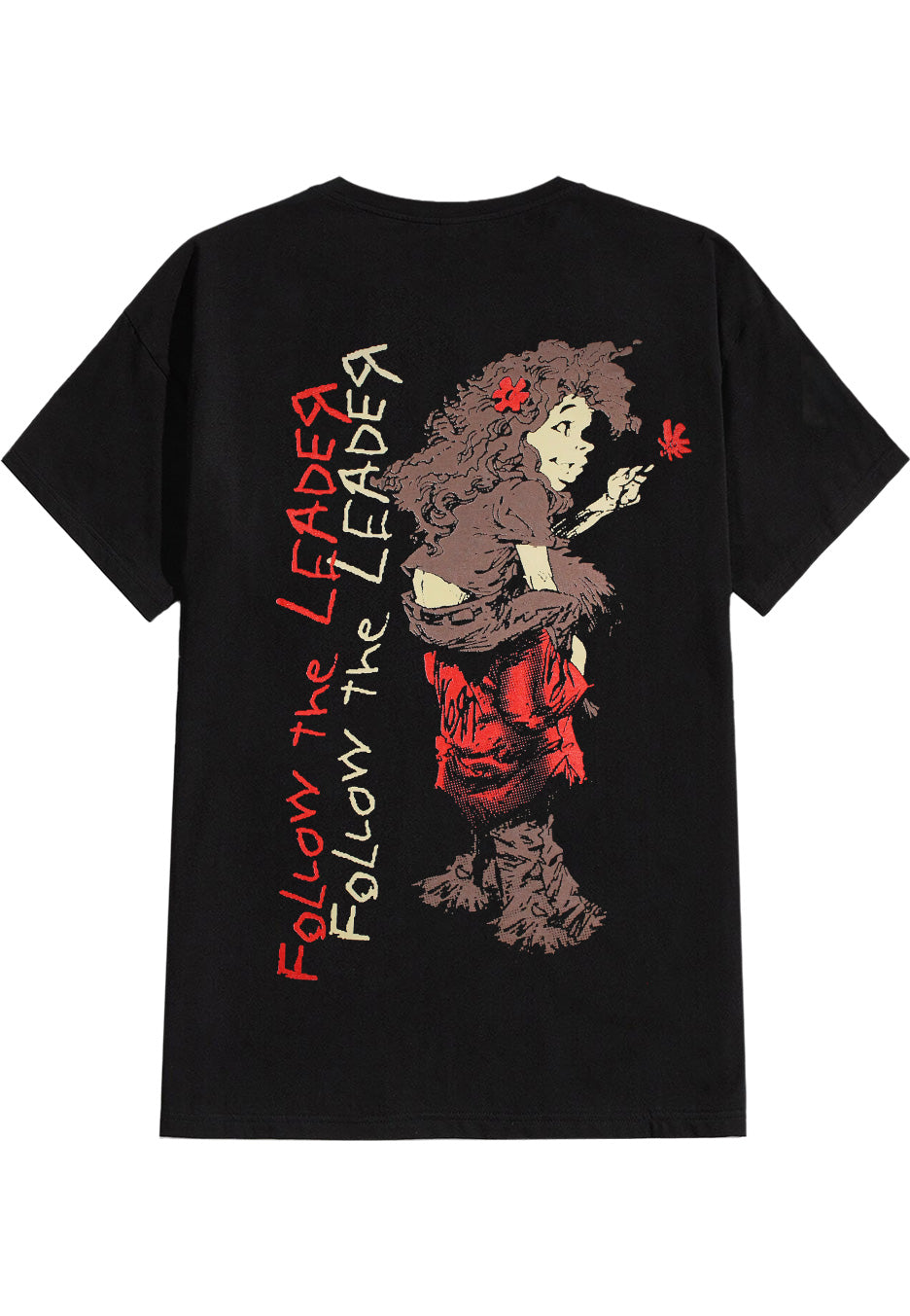 korn-follow-t-shirt-noir-homme-nu-metal image 2