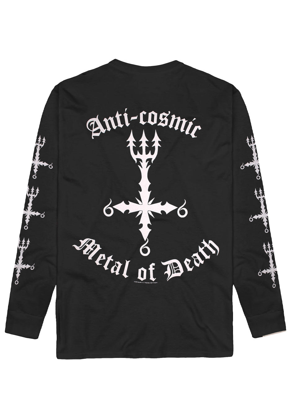afm-dissection-reaper-t-shirt-manche-longue-noir image 2