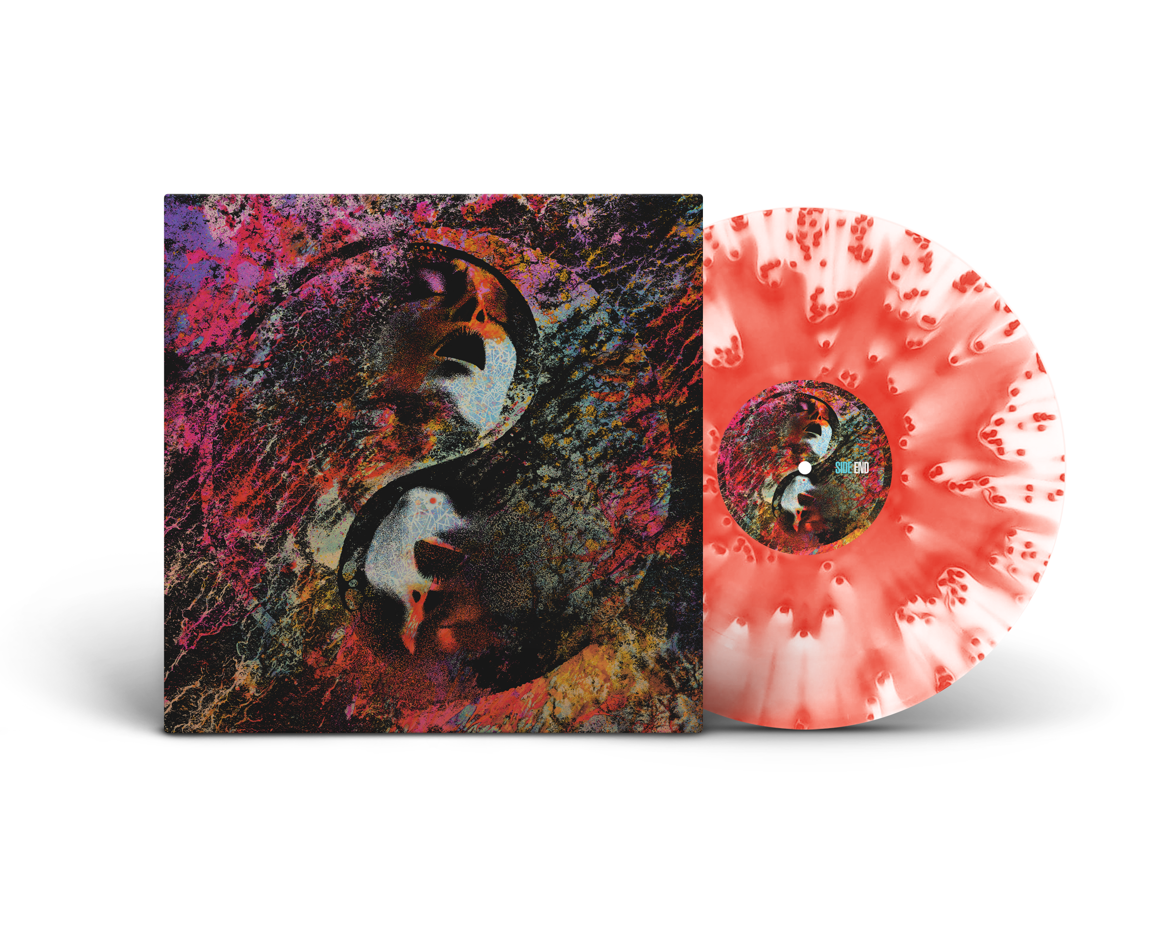 end-cult-leader-gather-mourn-vinyle-lp-bleu-splatter image 5