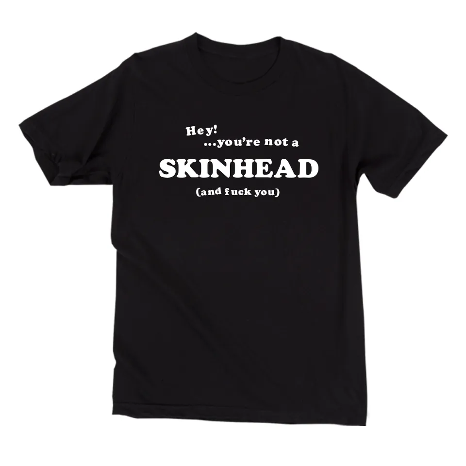 skinhead-you-re-not-a-skinhead-t-shirt-noir image 1