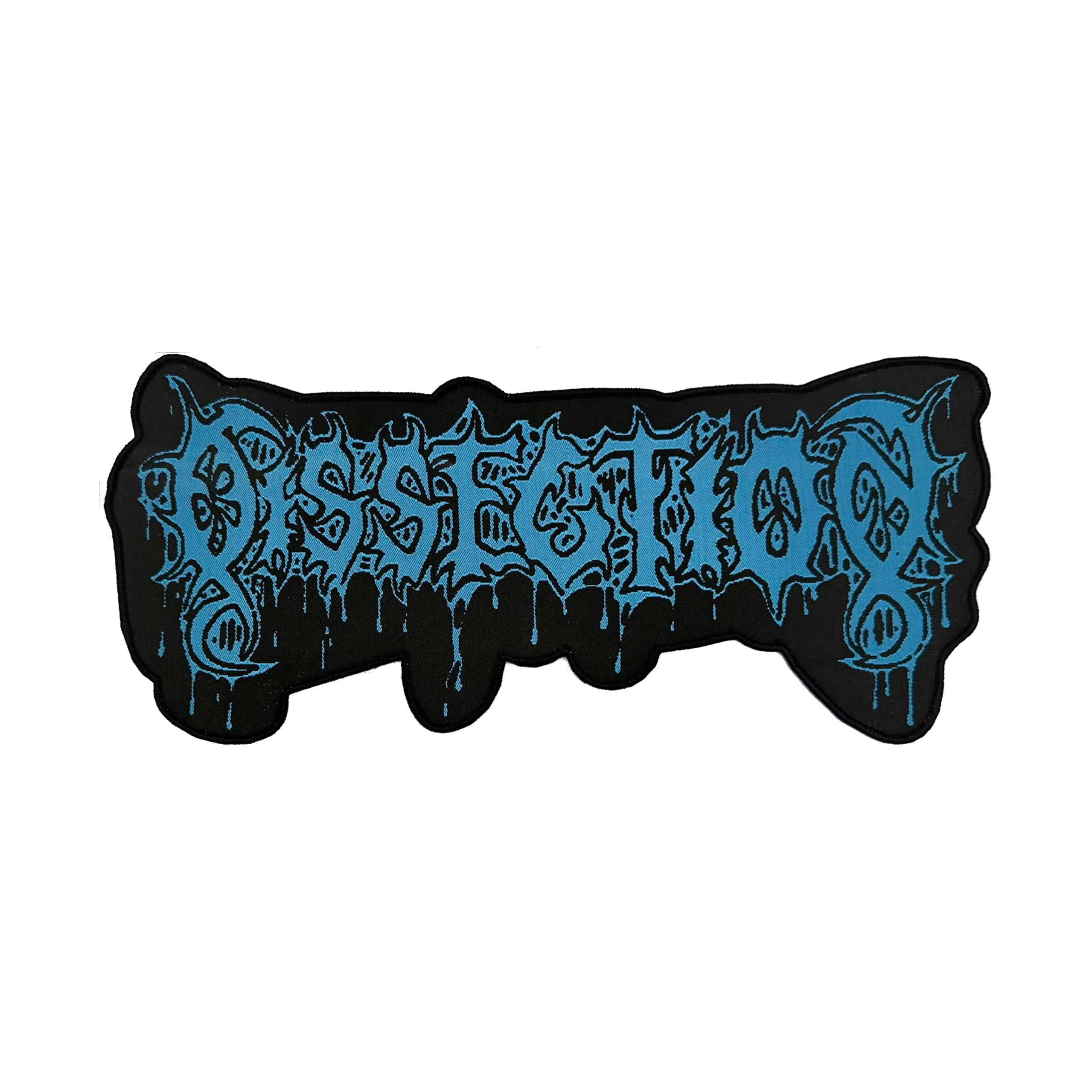 dissection-logo-patch-tiss-oversize-bordure-noire image 2