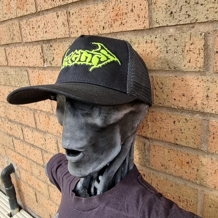 gorguts-logo-casquette-trucker-phosphorescente-jaune image 3