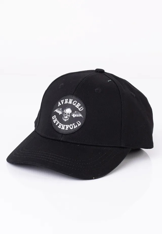 avenged-sevenfold-deathbat-crest-casquette-snapback-noire image 1