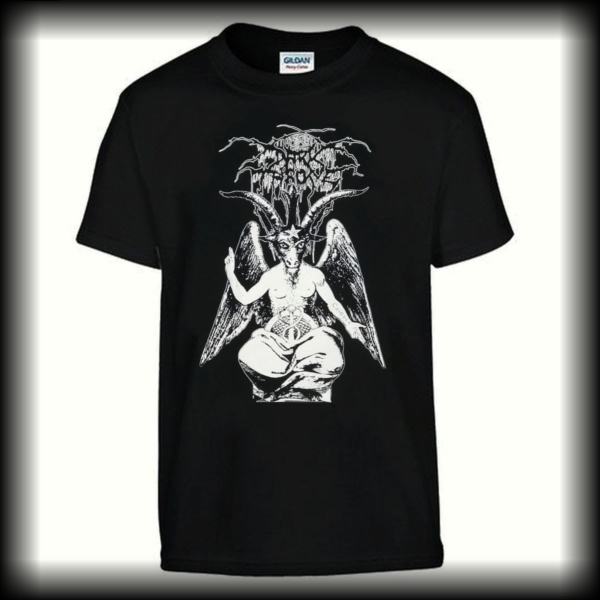 darkthrone-baphomet-t-shirt-noir-taille-l-coton image 1